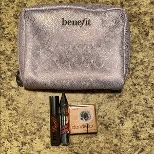Benefit Cosmetic Pouch with Samples